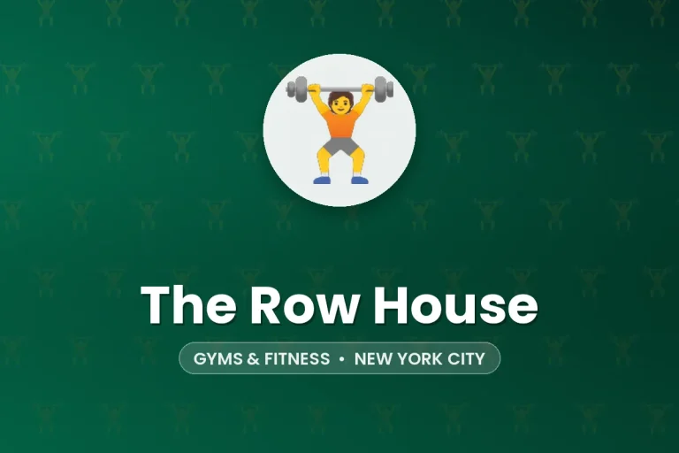The Row House – New York City