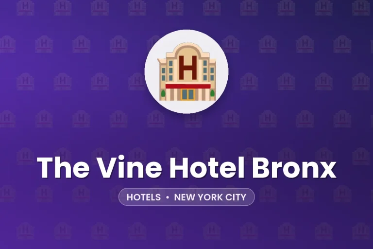 The Vine Hotel Bronx – New York City