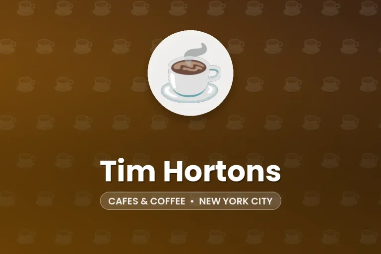 Tim Hortons – New York City