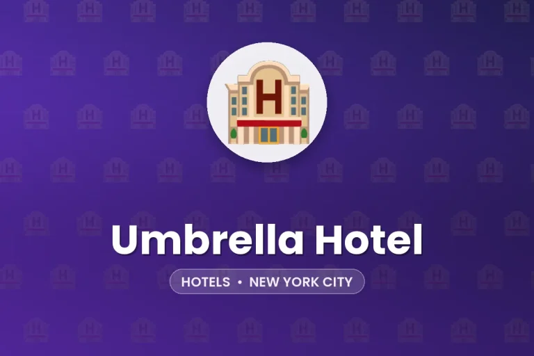 Umbrella Hotel – New York City
