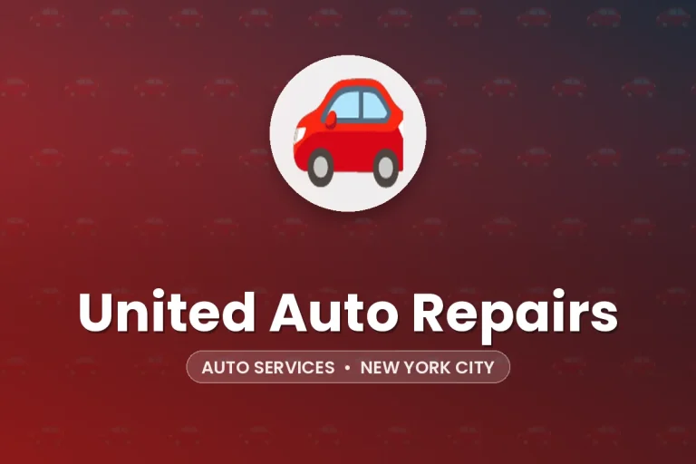 United Auto Repairs – New York City