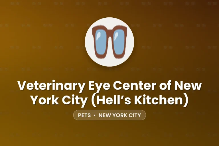 Veterinary Eye Center of New York City (Hell’s Kitchen) – New York City