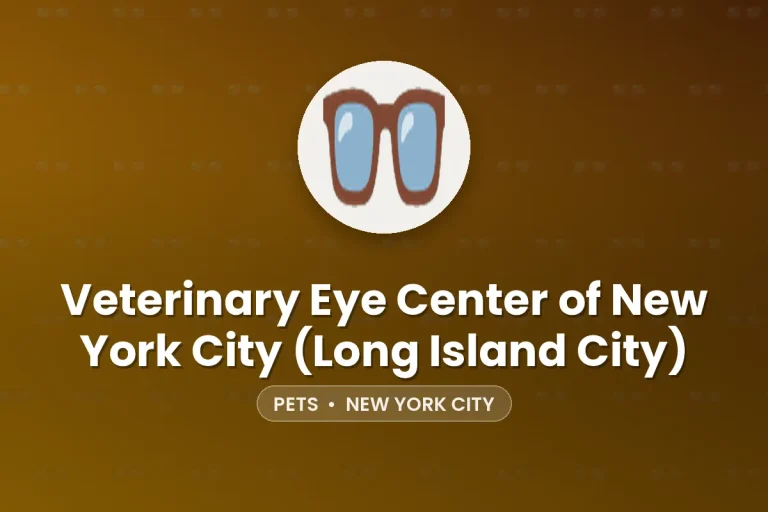 Veterinary Eye Center of New York City (Long Island City) – New York City