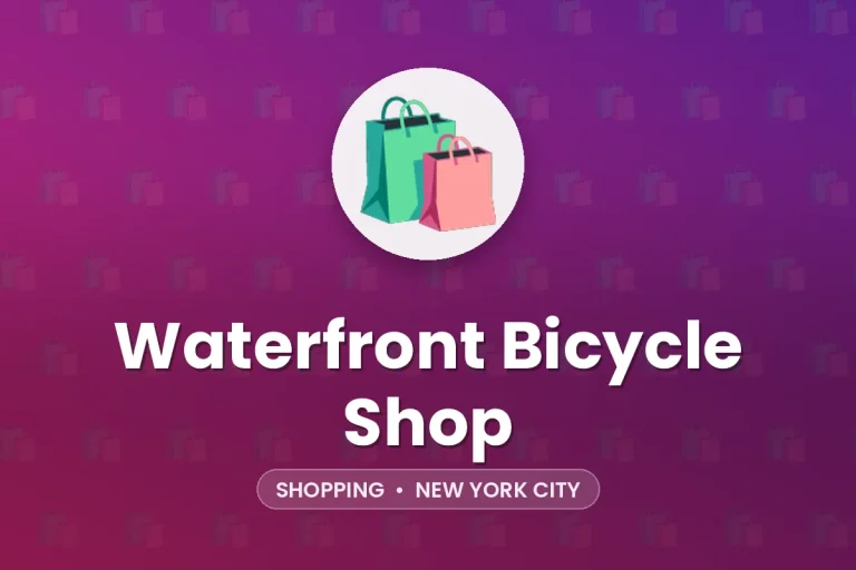Waterfront Bicycle Shop – New York City