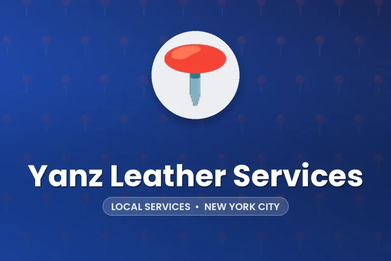 Yanz Leather Services – New York City