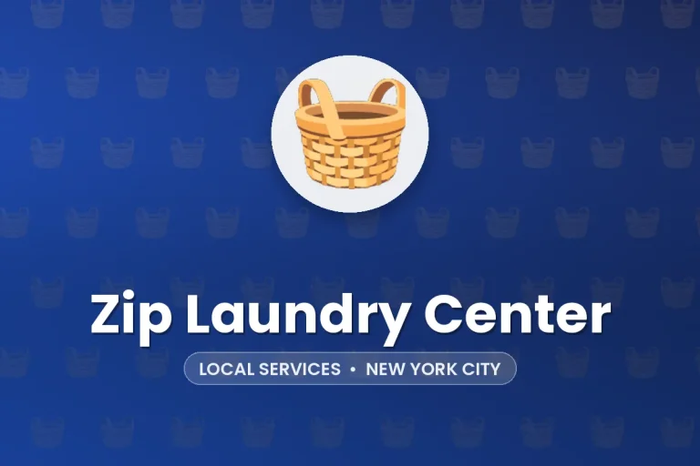 Zip Laundry Center – New York City